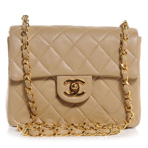 chanel beige square purse|Chanel purses sale.